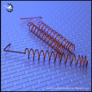 Custom heavy duty copper antenna spring